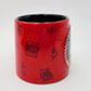 NEW 2024 Disney Parks EPCOT Germany Mickey Mouse Ceramic Coffee Red Mug Showcase