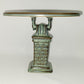 NEW Disney Parks The Haunted Mansion Gargoyle Wallpaper Porcelain Cake Stand