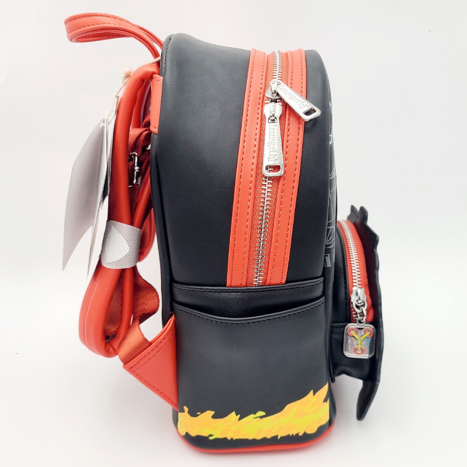 Back To The Future Delorean Speedometer Loungefly Mini Backpack Universal Glows