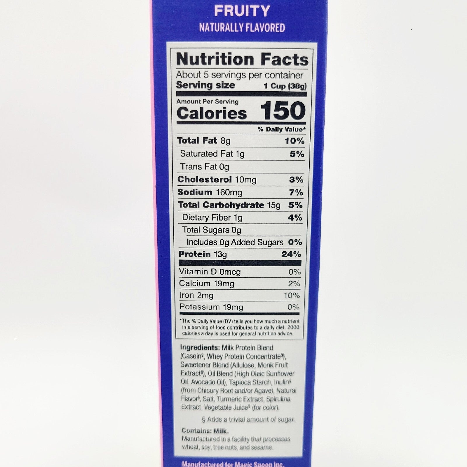 *4 Fruity Boxes* Magic Spoon Cereal Keto & Low Carb Lifestyles Grain Free NEW
