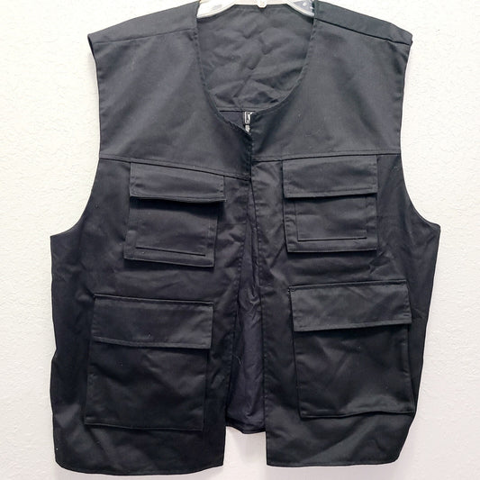 XL Disney Parks Han Solo Vest Adult XLARGE Black Star Wars Galaxy’s Edge Costume