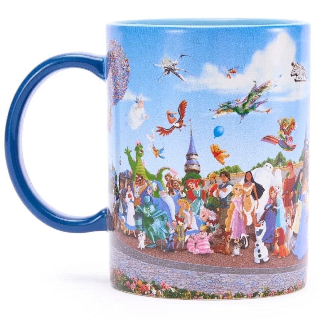 2026 Walt Disney World Parks Mickey & Friends Storybook Collection Ceramic Mug
