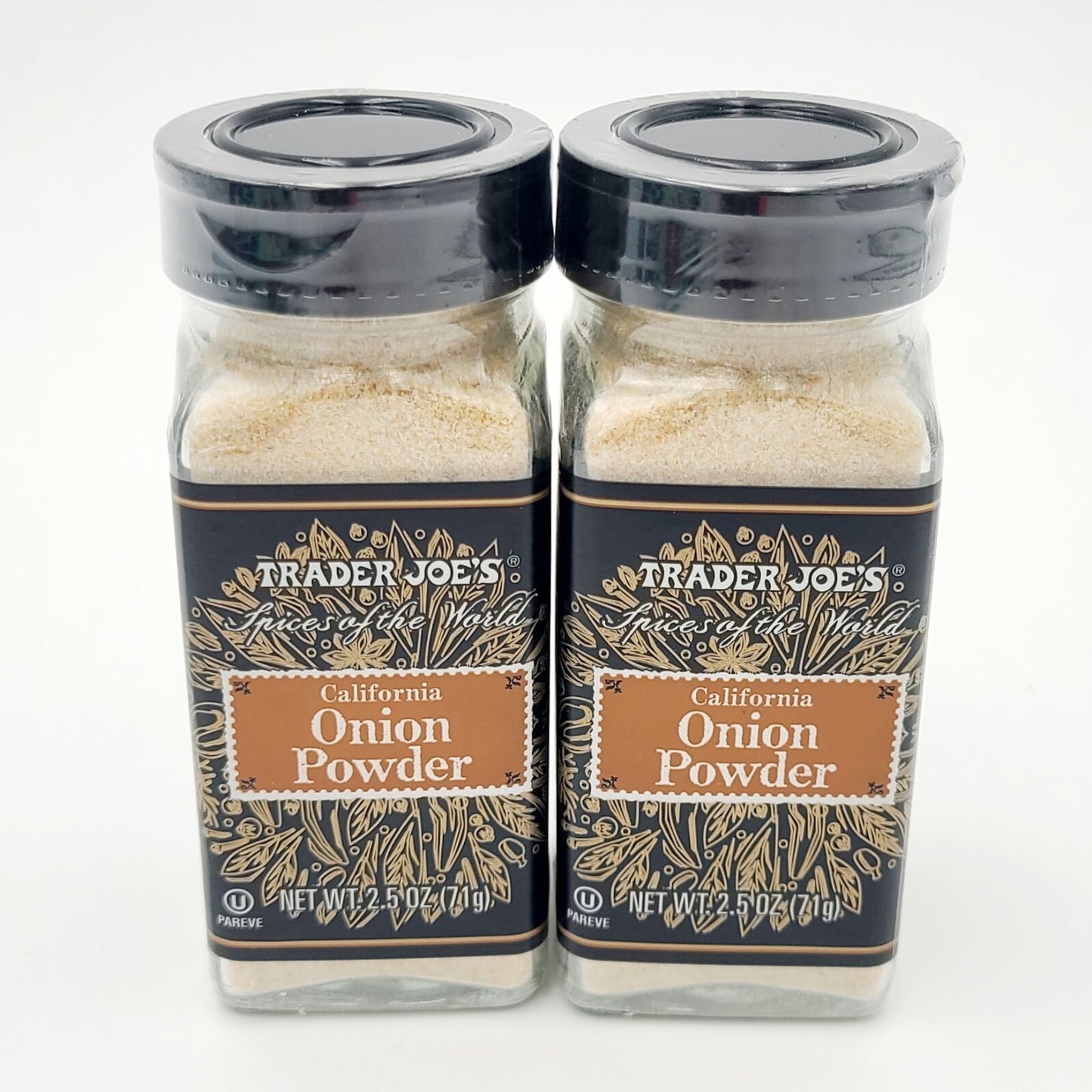 *2 Pack* Trader Joe's California Onion Powder Jars