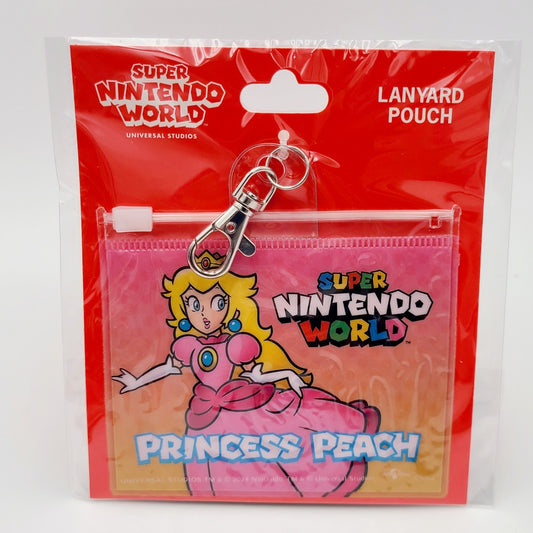 EPIC Universe Super Nintendo World Princess Peach Lanyard Pouch Universal Studio