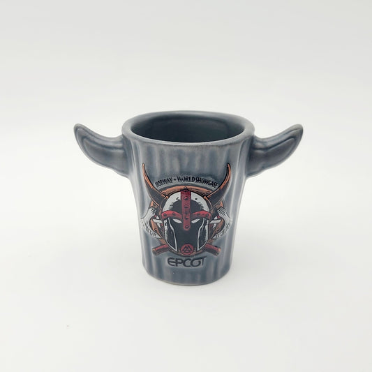 NEW Disney Parks Epcot Norway Viking World Showcase Shot Glass Toothpick Holder