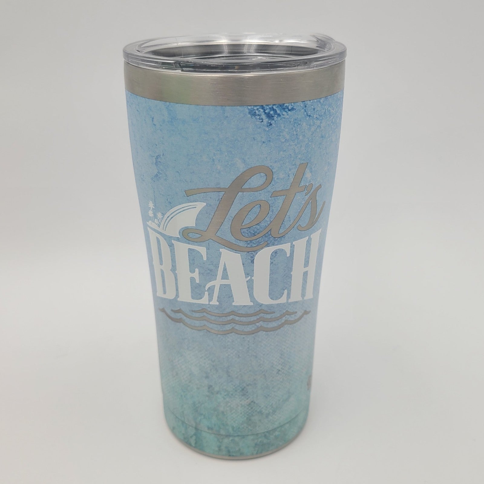 Tervis Margaritaville Landshark Tumbler 20oz Stainless Steel Let's Beach W/ Lid