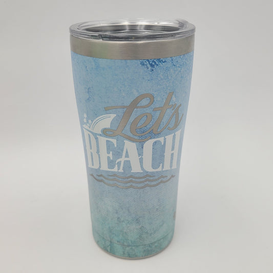 Tervis Margaritaville Landshark Tumbler 20oz Stainless Steel Let's Beach W/ Lid