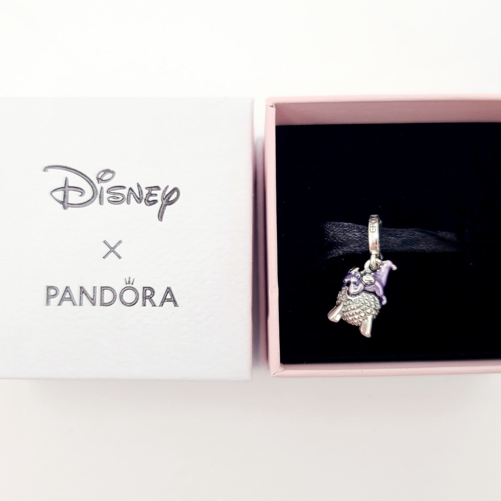 2024 Disney World Parks EPCOT Figment Pandora Charm Spaceship Earth Jewelry WDW