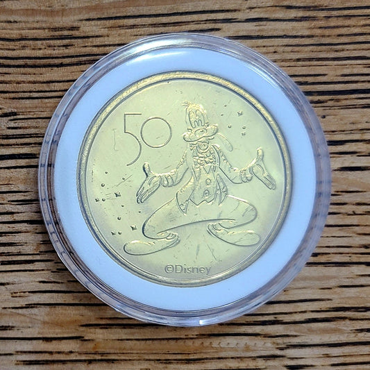 *Goofy* Walt Disney World Park 50th Anniversary 1.5" Commemorative Coin