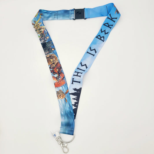 Universal Orlando Epic Universe How To Train Your Dragon This Is Berk Lanyard