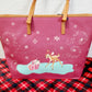 EXACT Tote 2023 Disney Park Dooney Bourke Christmas Mickey Mouse Bambi Purse Bag