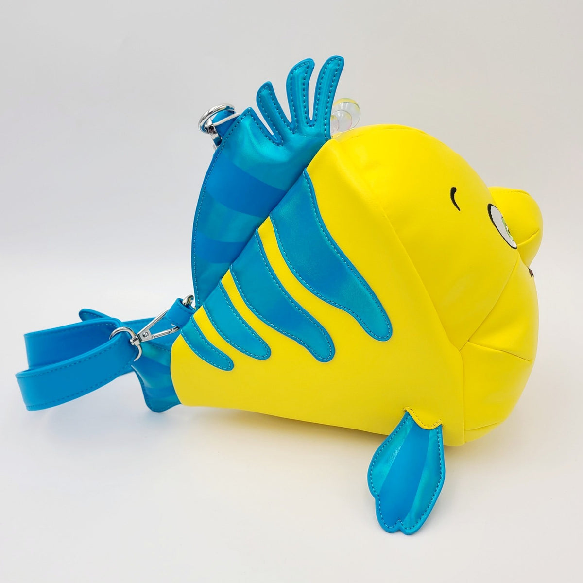 Disney Parks 2026 The Little Mermaid Flounder Fish Crossbody Bag Loungefly New