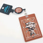 Universal Studios EPIC Dark Universe Curse Of The Werewolf Brown ID Badge Reel