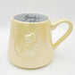 Disney Parks Beauty &the Beast Belle Found Within Coffee Yellow Pearlescent Mug 