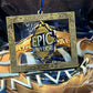 EPIC Universe Emblem Logo Spinner Metal Ornament Universal Studios Orlando Spin