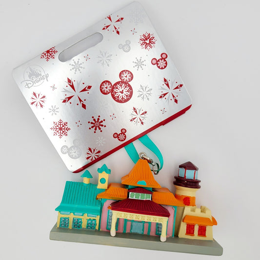 NEW Disney World Parks Caribbean Beach Resort Mickey Minnie Christmas Ornament