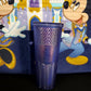2021 Walt Disney World Parks 50th Anniversary Starbucks Bling Blue Tumbler NEW