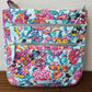 *Actual Bag* Vera Bradley Disney Mickey's Colorful Garden Hipster Bag Minnie New