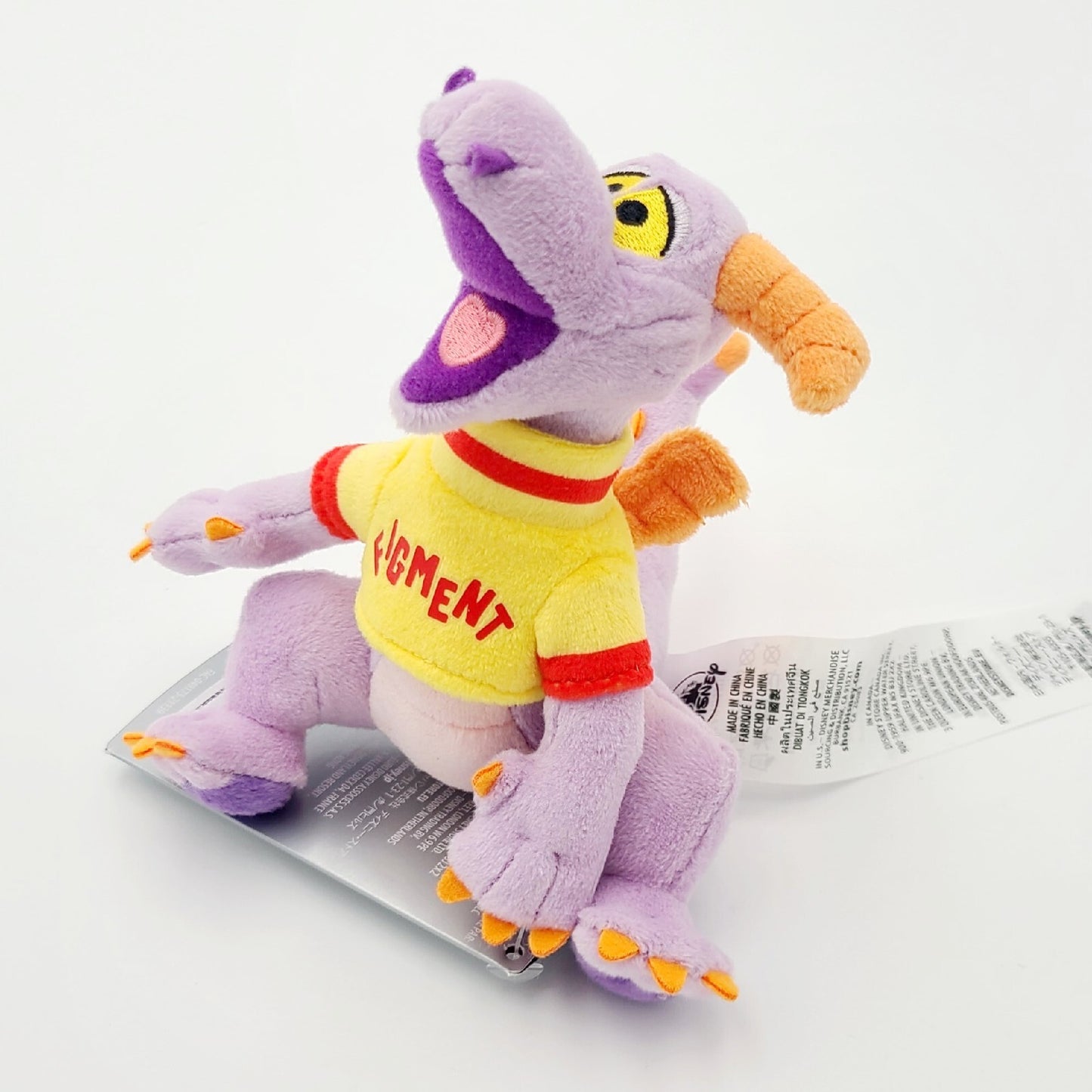 2023 Disney Parks Exclusive EPCOT Mini Figment Shoulder Pal Magnet Plush NEW
