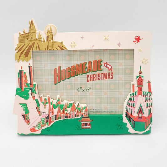 NEW Universal Studios Harry Potter World Hogsmeade Christmas Photo Picture Frame
