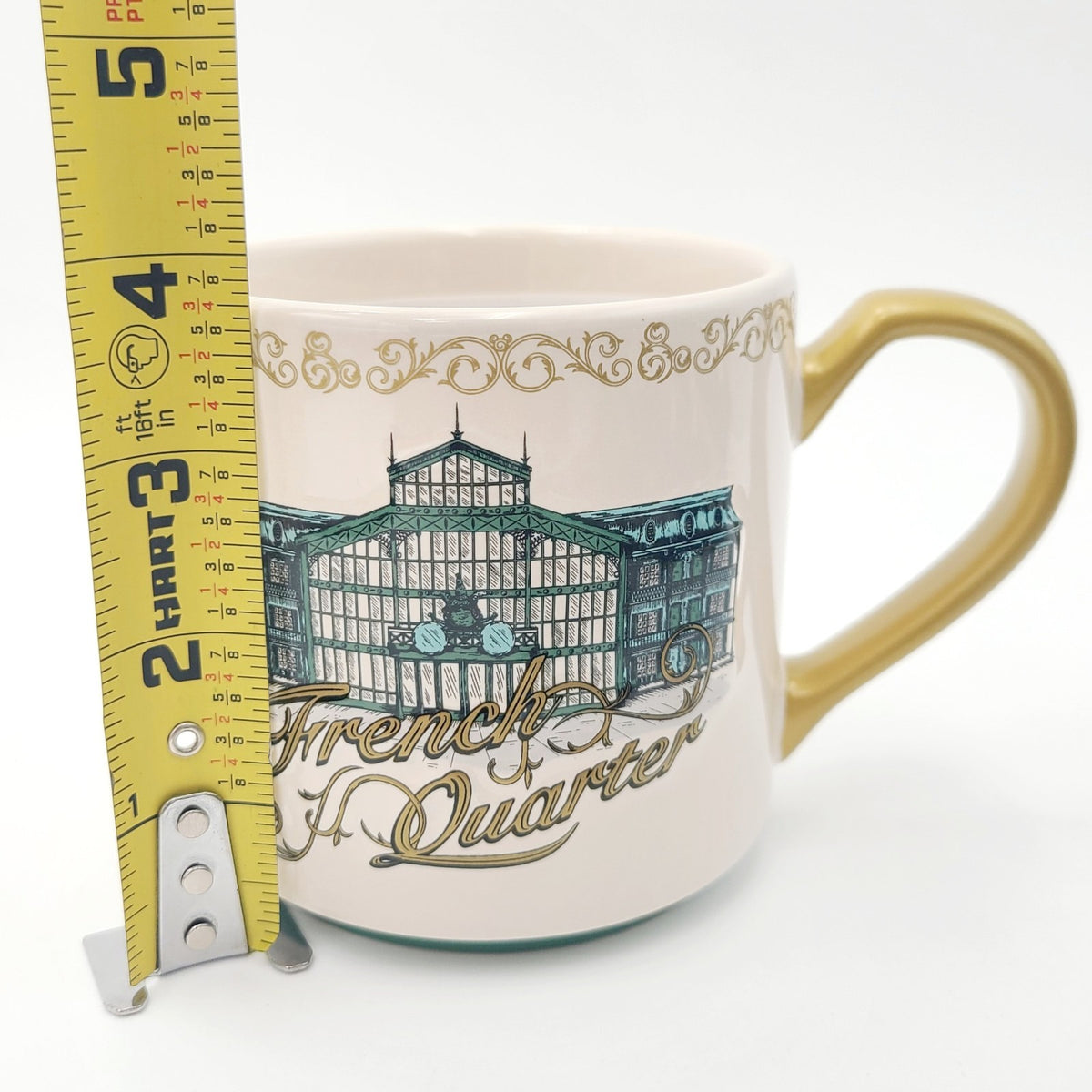 2026 Disney Parks Port Orleans Resort French Quarter Mug Cup 16oz Mickey Ears 