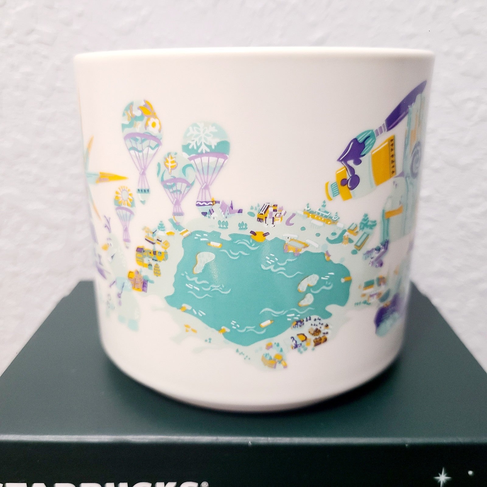 *14 oz Mug SET* Disney Parks Starbucks Discovery Series Epcot Magic HS Animal