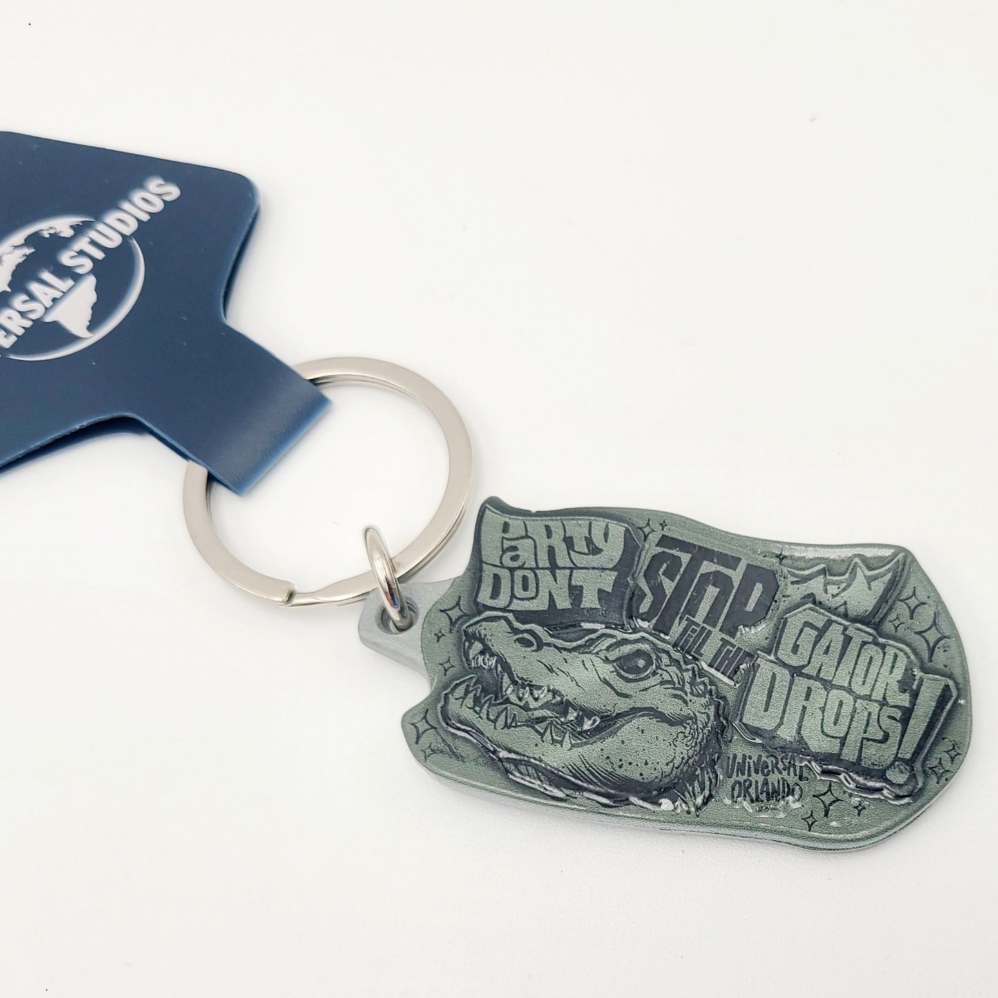*Keychain* 2026 Universal Studio Mardi Gras King Gator Drops Party Don't Stop