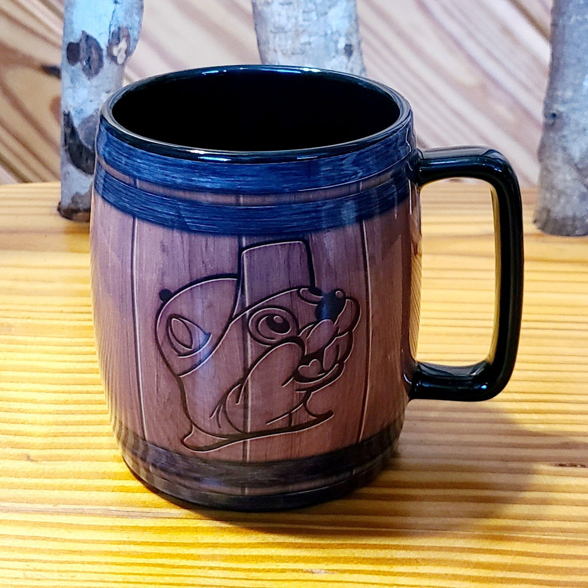 *Mug & Shotglass Set* Buc-ee’s Bucees Beaver Brown Barrel Coffee Collectible