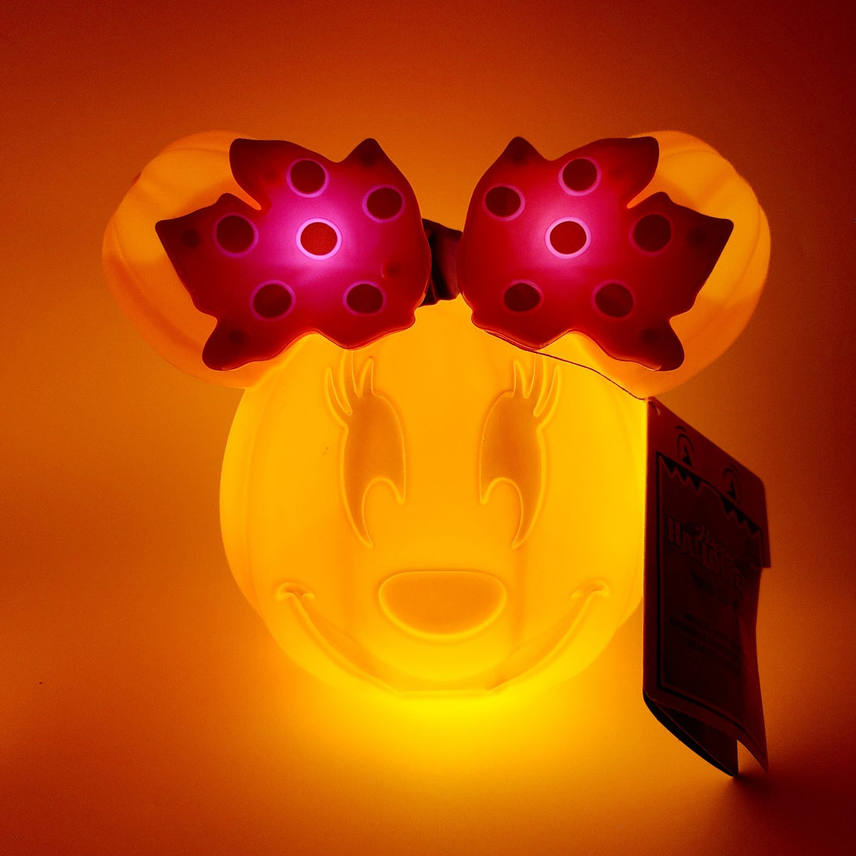 *Minnie Pumpkin* 2026 Disney Parks Halloween Light-Up Singing Boo To You Figure
