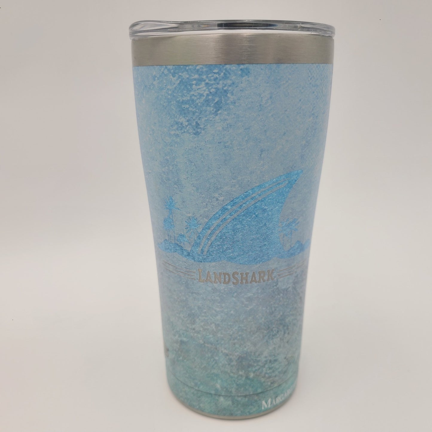 Tervis Margaritaville Landshark Tumbler 20oz Stainless Steel Let's Beach W/ Lid