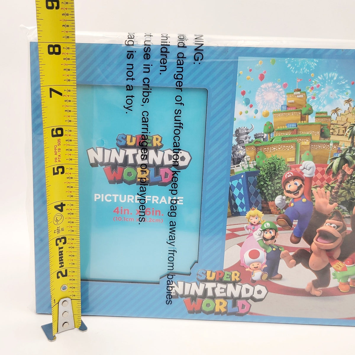 Universal Studios EPIC Super Nintendo World Mount Mario Picture Photo Frame DK