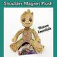 Disney Parks Guardians Galaxy Volume 2 Baby Groot Shoulder Magnet Pal Plush Toy