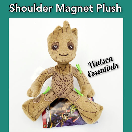 Disney Parks Guardians Galaxy Volume 2 Baby Groot Shoulder Magnet Pal Plush Toy