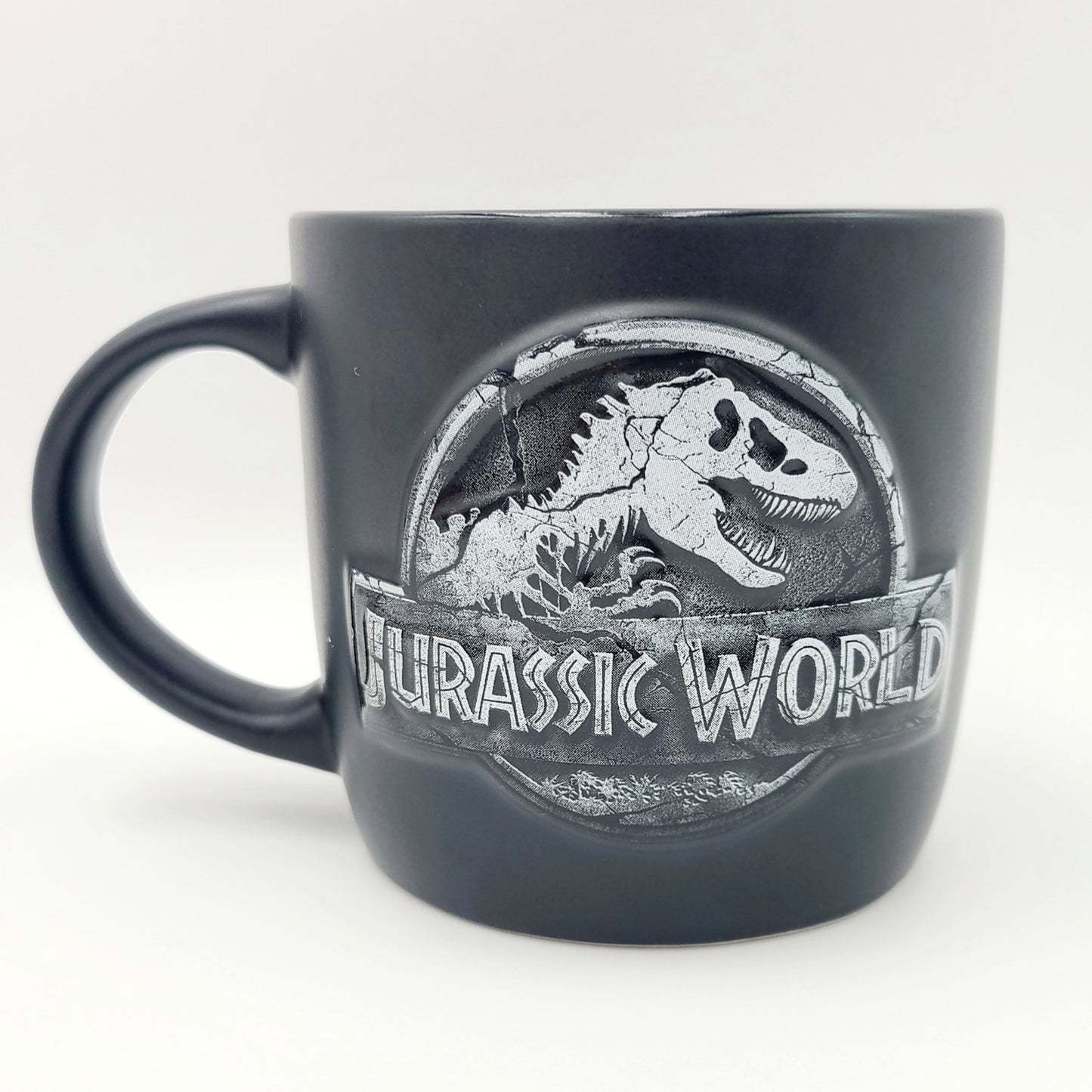 Universal Studios Jurassic World Fallen Kingdom Ceramic Coffee Mug Black Matte