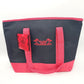 *Set of 2* Trader Joe's Insulated Reusable Shopping Tote Bag 7 Gallon Black Red