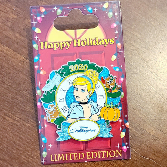NEW Disney World Happy Holidays 2020 Contemporary Resort Cinderella LE 3000 Pin