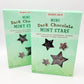 NEW 2 Packs Trader Joe’s Mini Dark Chocolate Mint Stars Cookies 10 oz Each Pack