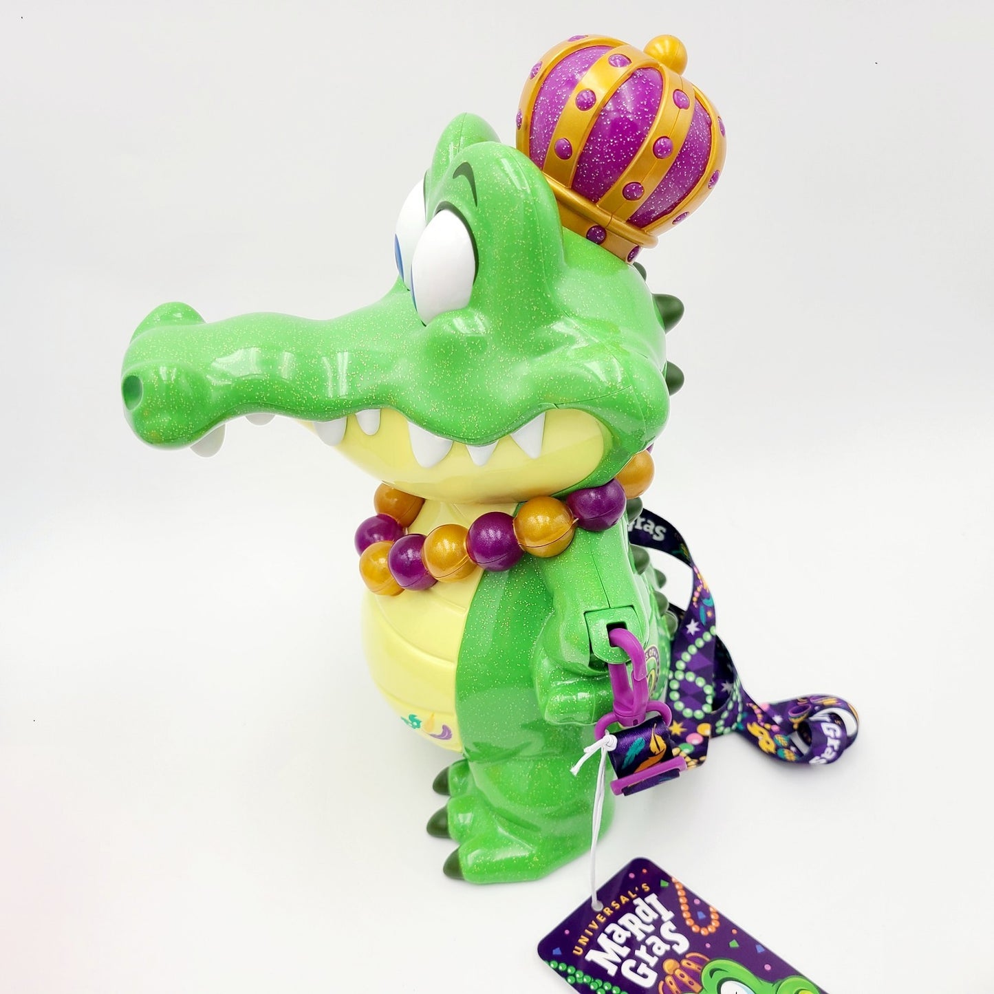 *Popcorn Bucket* Universal Studios Mardi Gras 2025 King Gator Light Up Orlando