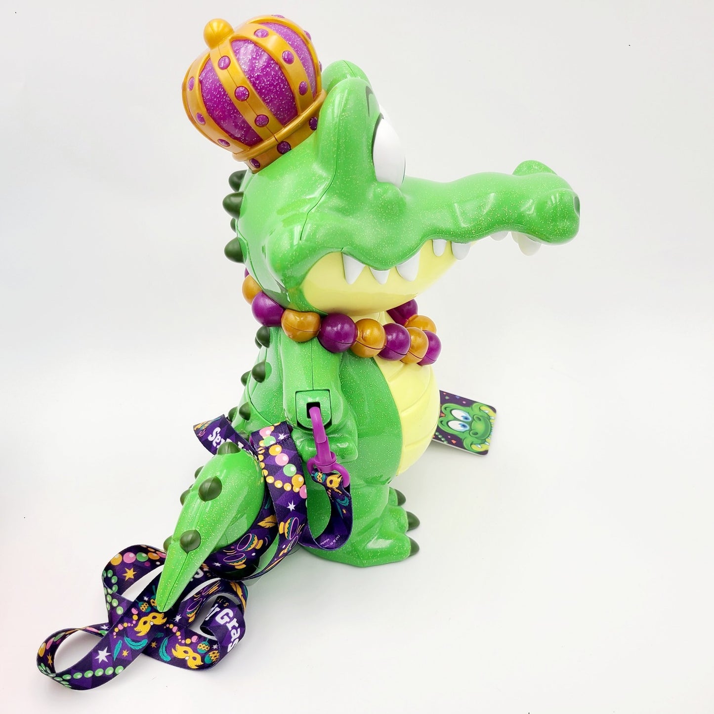 *Popcorn Bucket* Universal Studios Mardi Gras 2025 King Gator Light Up Orlando