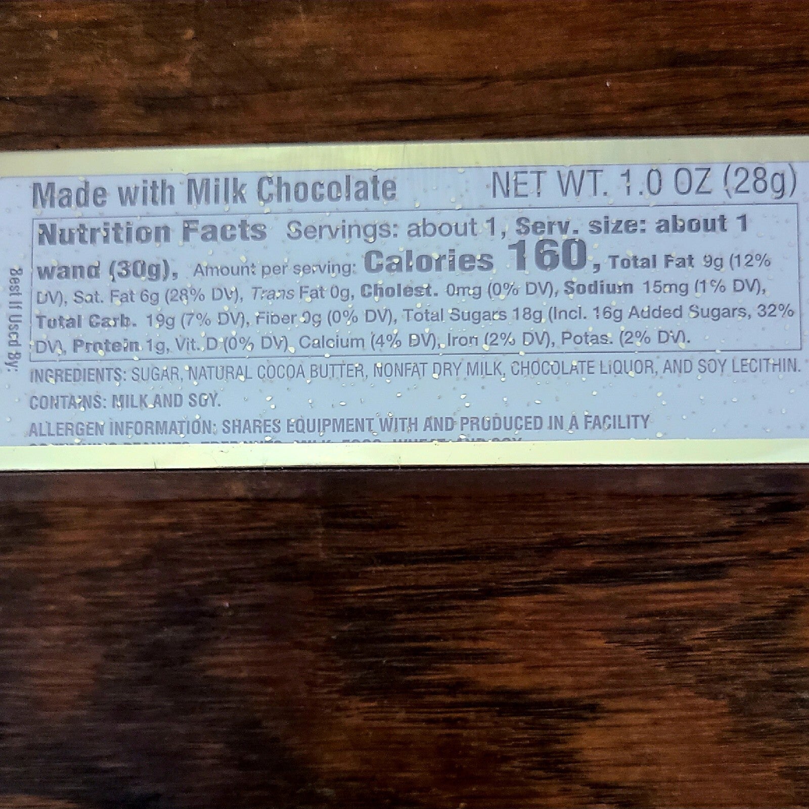 *Chocolate Wand* Wizarding World of Harry Potter Honeydukes Universal Studios