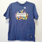 Kids Large Disney Parks Vans T-Shirt 50th Anniversary Magic Kingdom Mickey Blue 