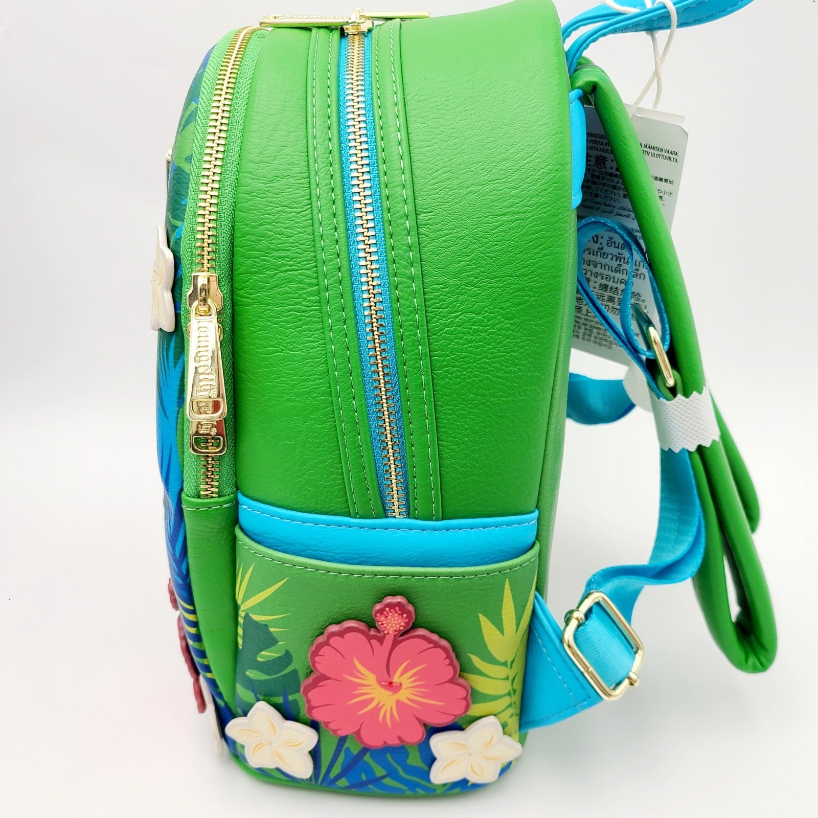 Disney Parks Caribbean Beach Resort Mickey & Minnie Mini Loungefly Backpack NWT