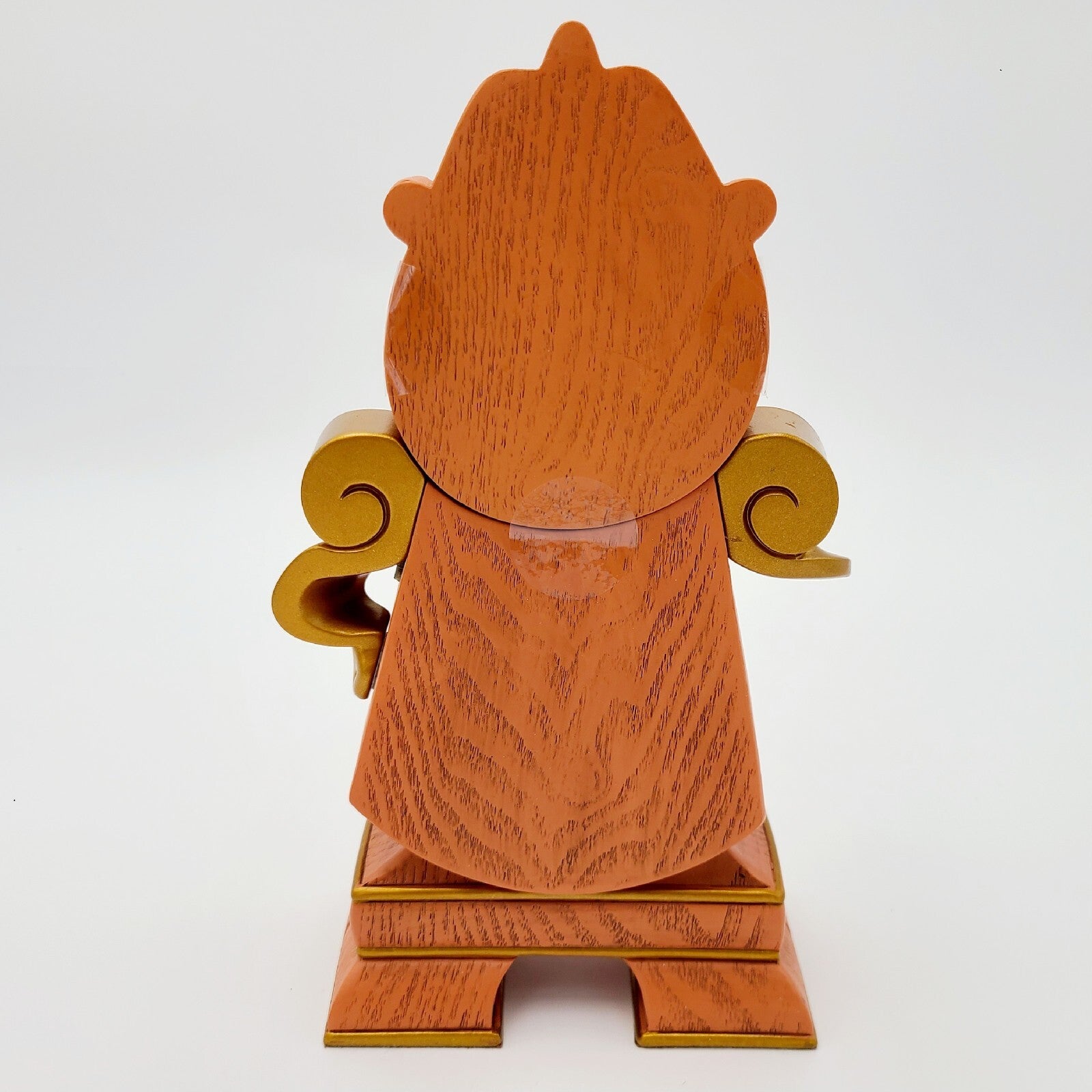 NEW Walt Disney World Parks Beauty & The Beast Cogsworth Clock Figure Figurine 