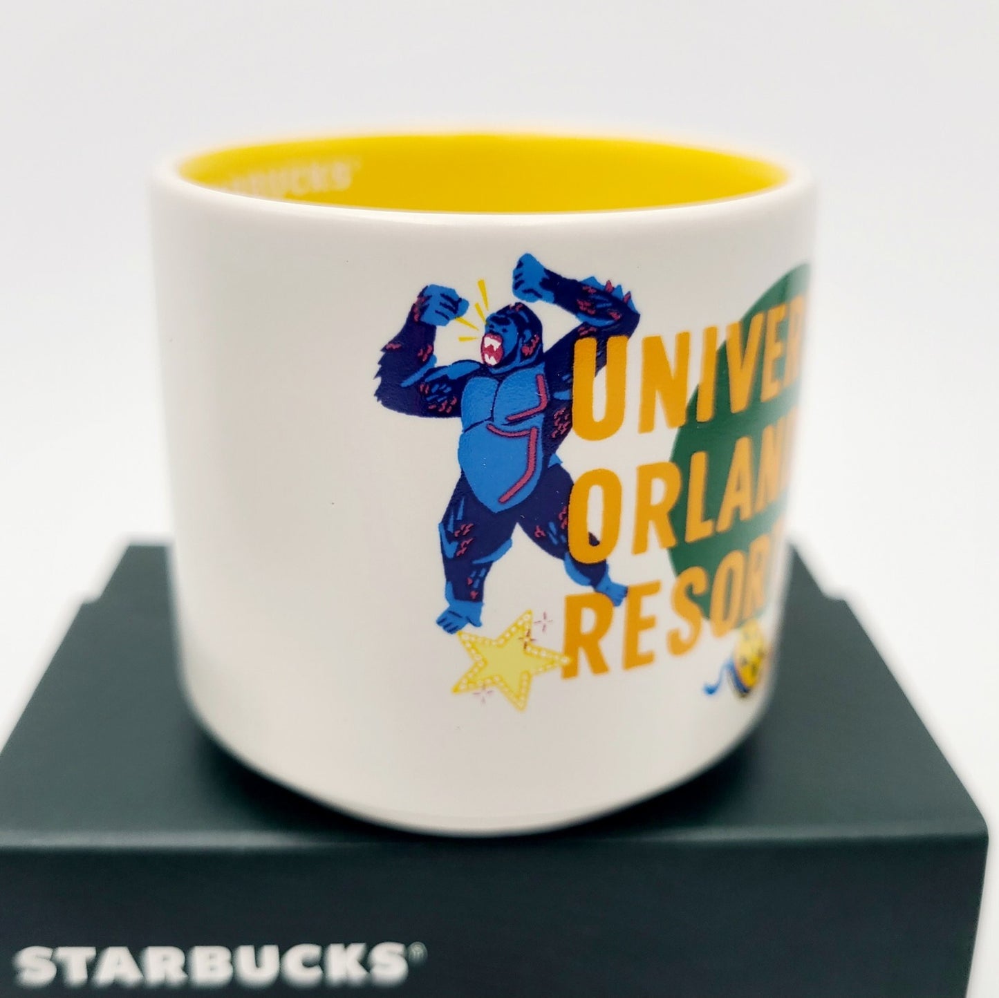 Universal Studio Orlando Starbucks Discovery Series Ceramic Coffee Mug Ornament