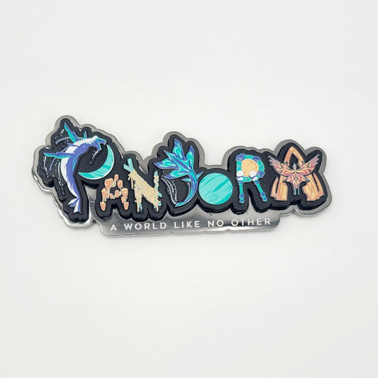 2026 Disney Parks Pandora World Of Avatar Animal Kingdom Logo Symbol Magnet New