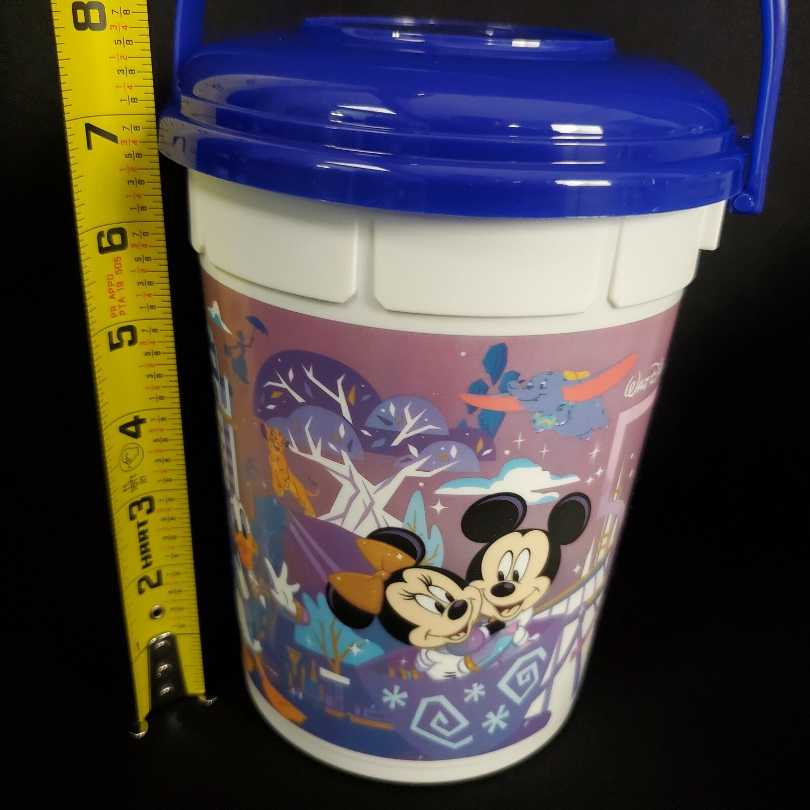 2021 Walt Disney World Parks 50th Anniversary Popcorn Bucket Mickey Minnie Pluto