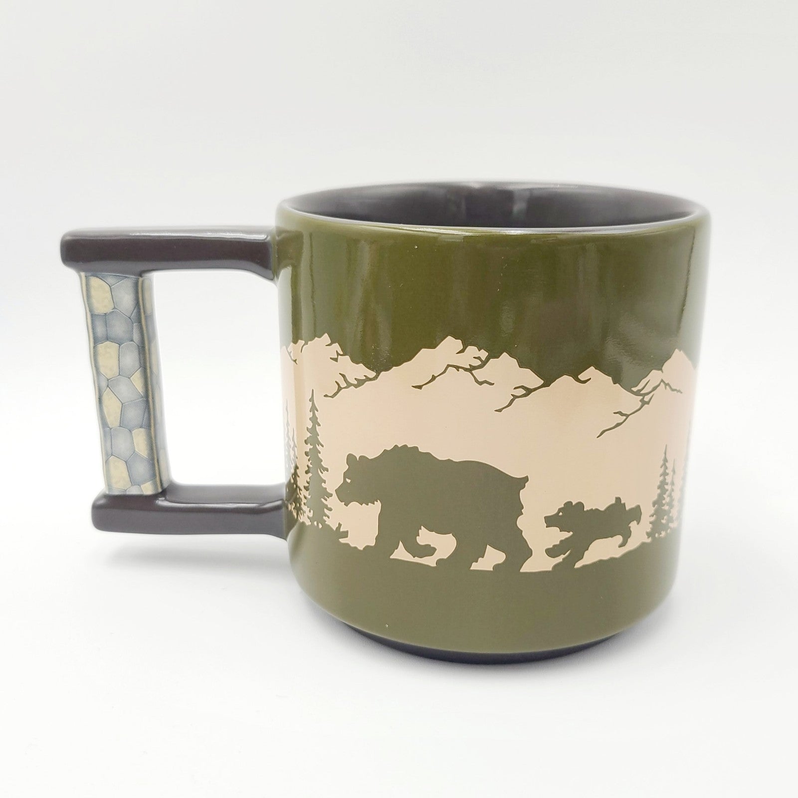 2025 Disney Parks Wilderness Lodge Resort Mug Cup 16oz Bear Mickey Head Inside