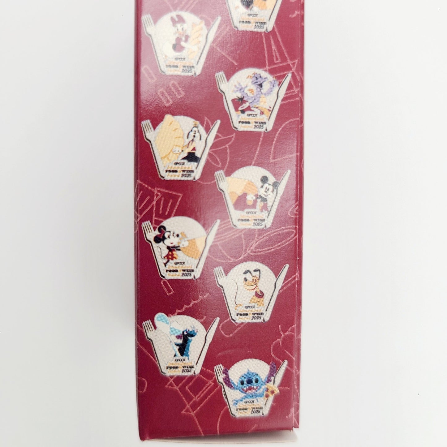 SEALED 2025 Disney Parks EPCOT Food & Wine Festival Mystery Box Pin Stitch Remy