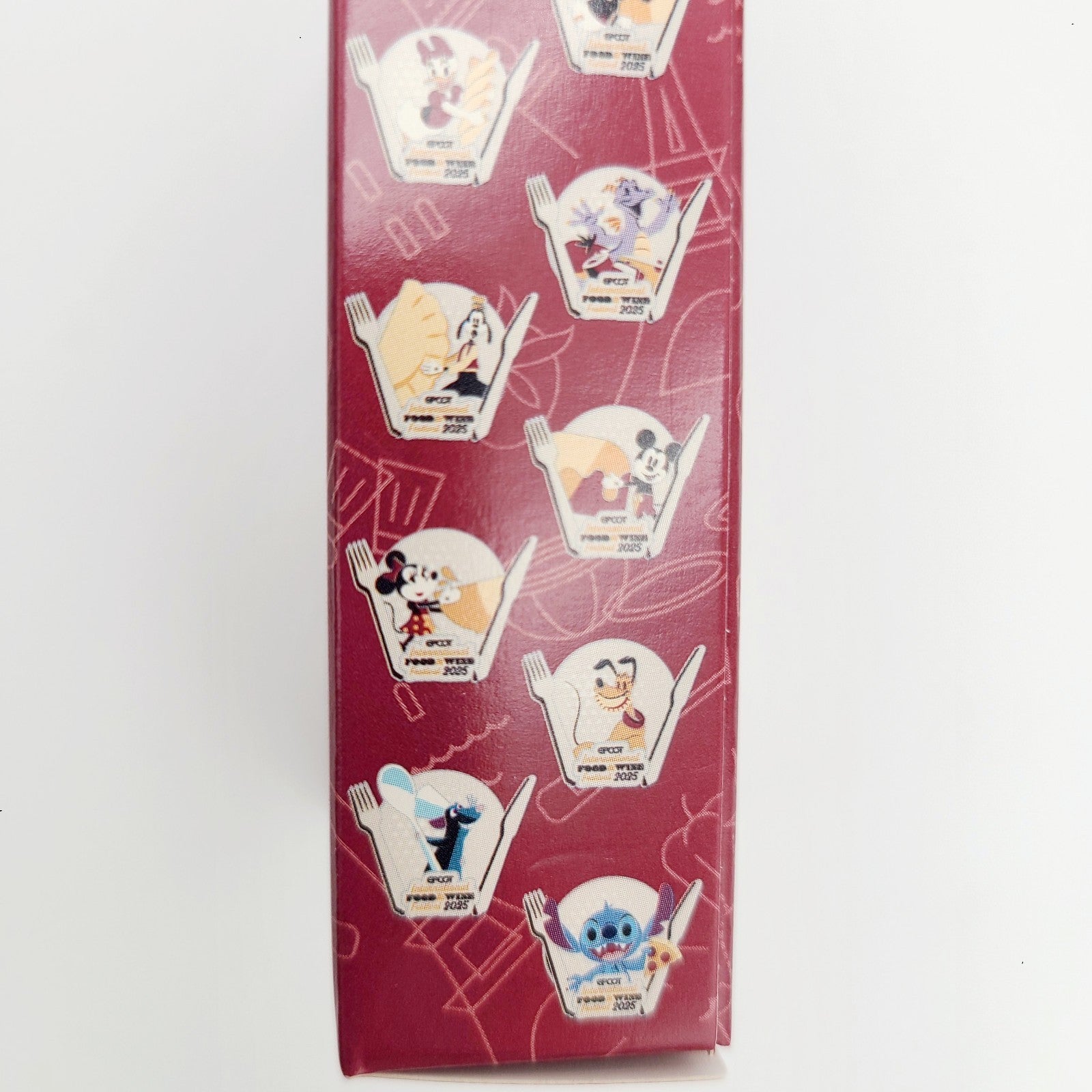 SEALED 2025 Disney Parks EPCOT Food & Wine Festival Mystery Box Pin Stitch Remy