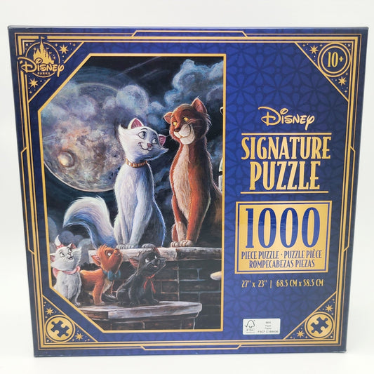 Disney Parks The Aristocats Marie 1000 pc Signature Puzzle 27"x23" NEW 2025